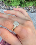14k Diamond Ring