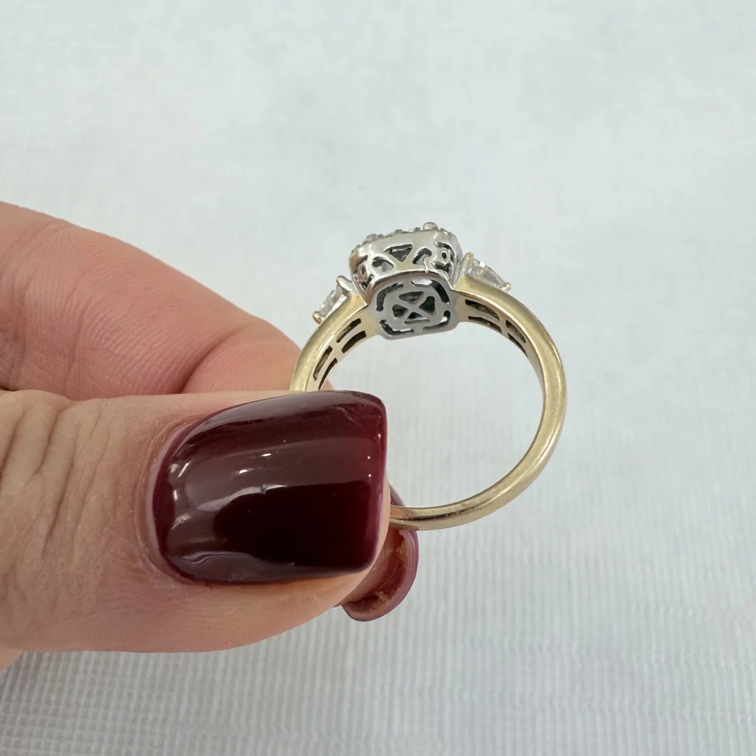 14k Diamond Ring