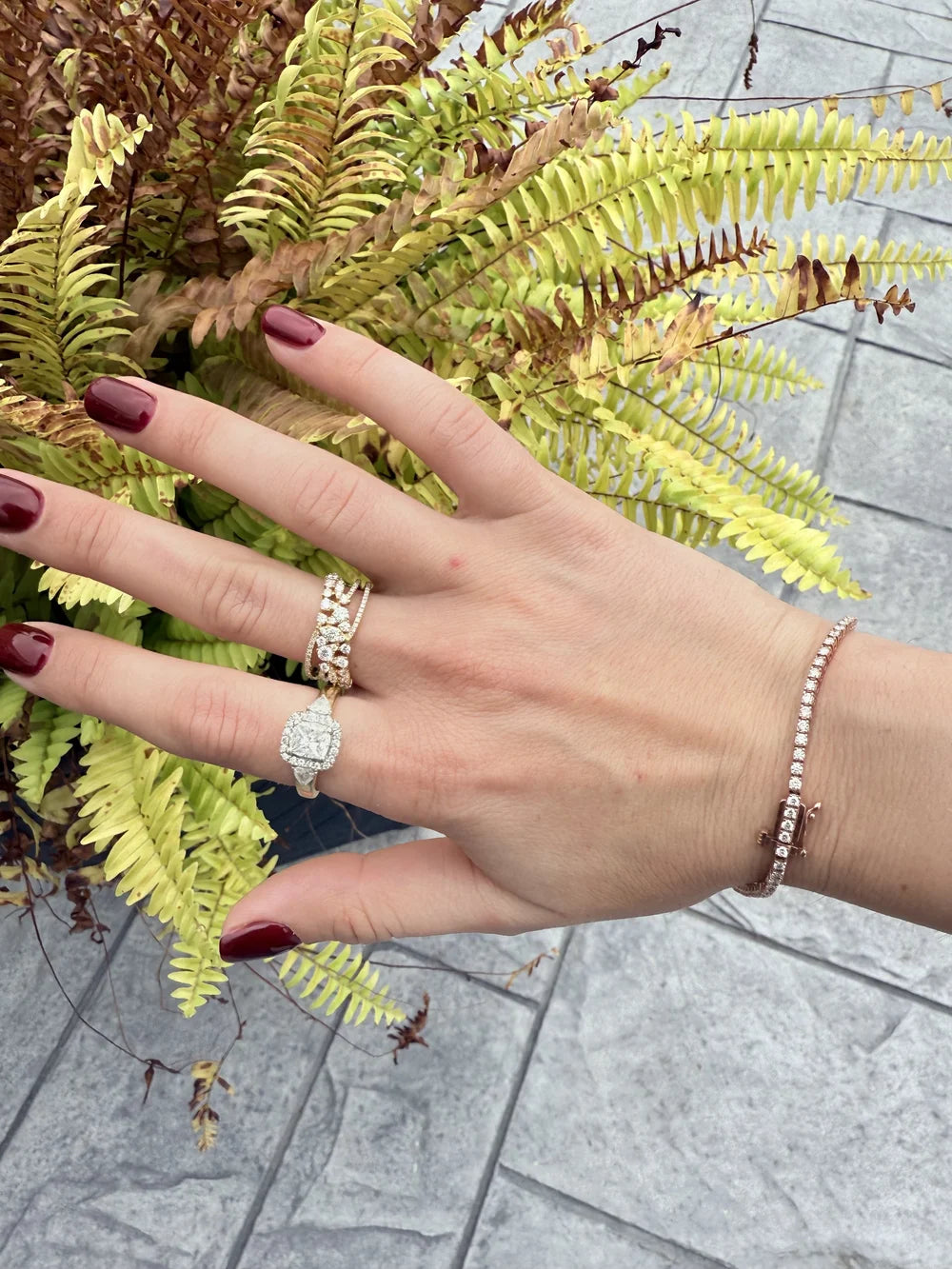 14k Diamond Ring