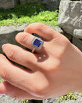 14k Tanzanite & Diamond Ring
