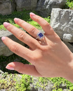 14k Tanzanite & Diamond Ring