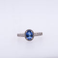 18k Tanzanite & Diamond Ring