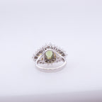 14k Peridot & Citrine Ring