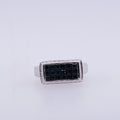 18k Sapphire & Diamond Ring