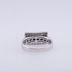 18k Sapphire & Diamond Ring