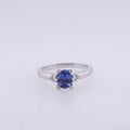 14k Tanzanite & Diamond Ring