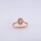 10k Quartz & Diamond Ring