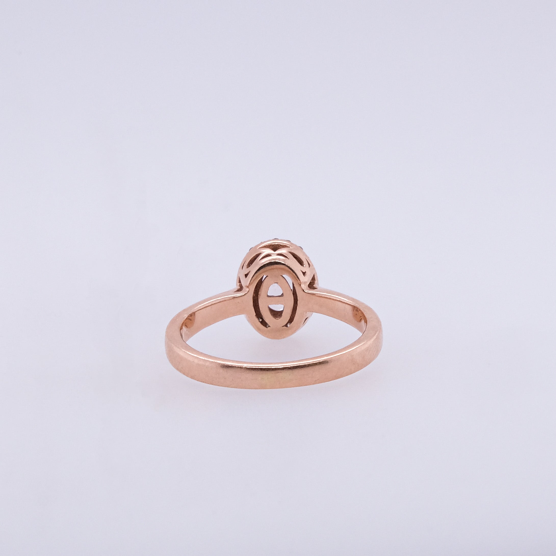 10k Quartz & Diamond Ring