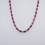 14k Ruby & Diamond Necklace