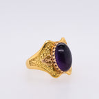 18k Amethyst Ring