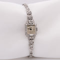 Platinum Geneva 17 Jewels Swiss Watch