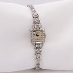 Platinum Geneva 17 Jewels Swiss Watch