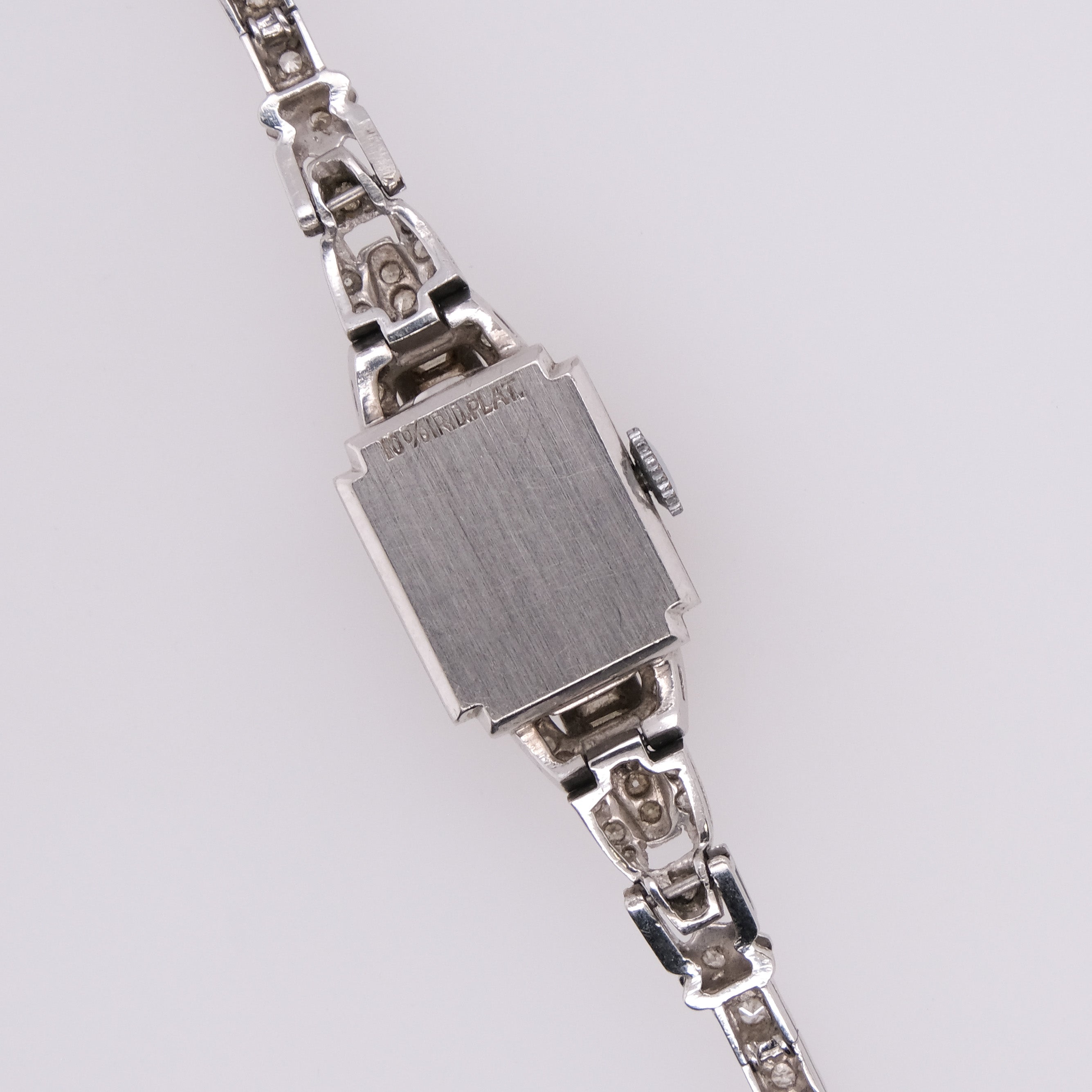 Platinum Geneva 17 Jewels Swiss Watch
