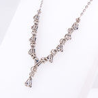 18k Sapphire & Diamond Necklace