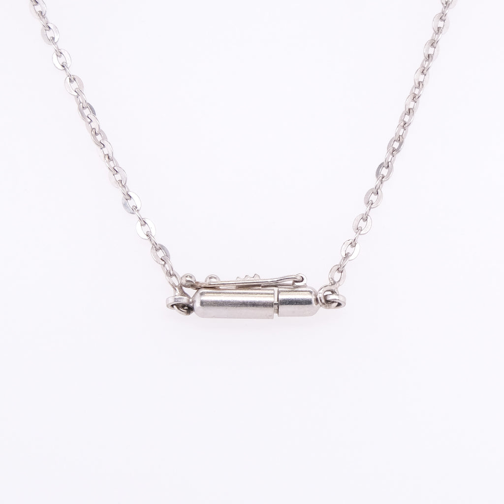 18k Sapphire & Diamond Necklace
