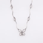 18k Diamond Butterfly Necklace