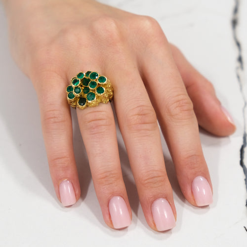 14k Emerald Ring