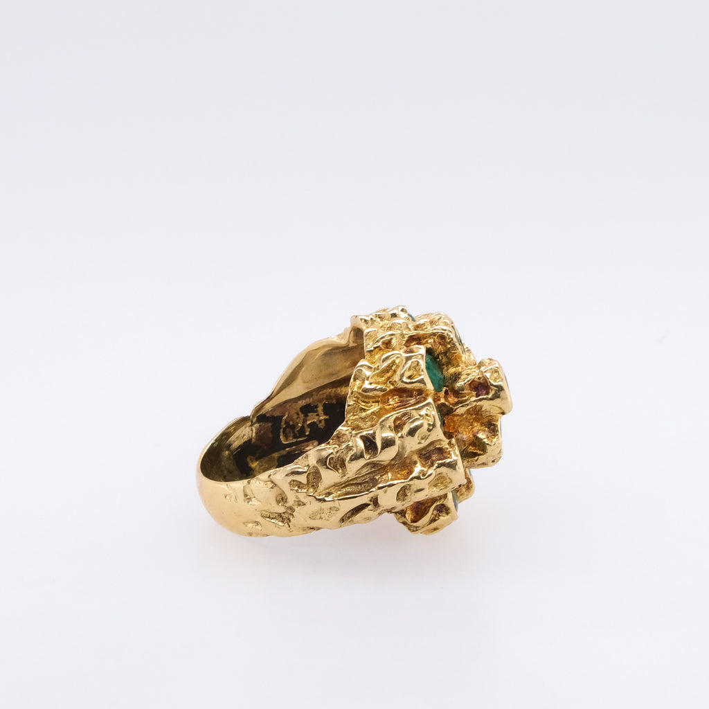 14k Emerald Ring