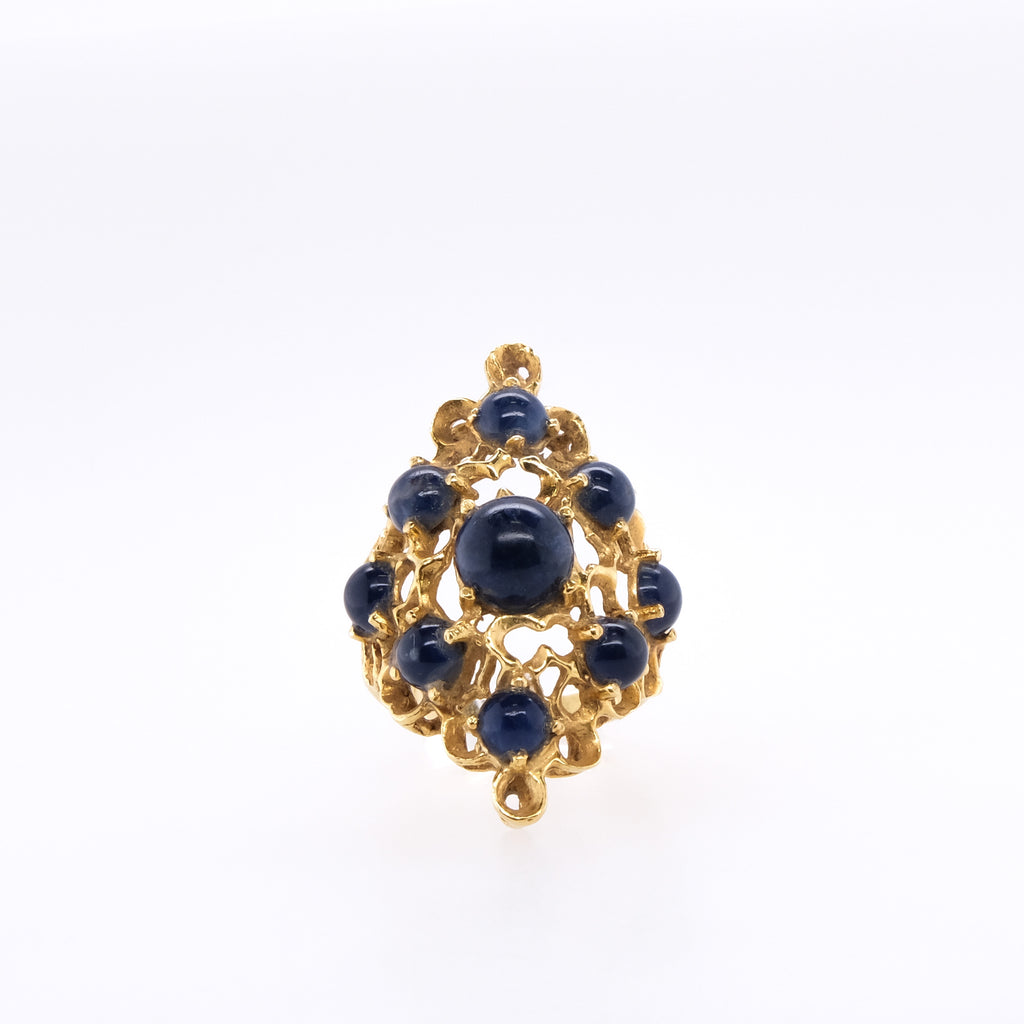 18k Lapis Lazuli Ring