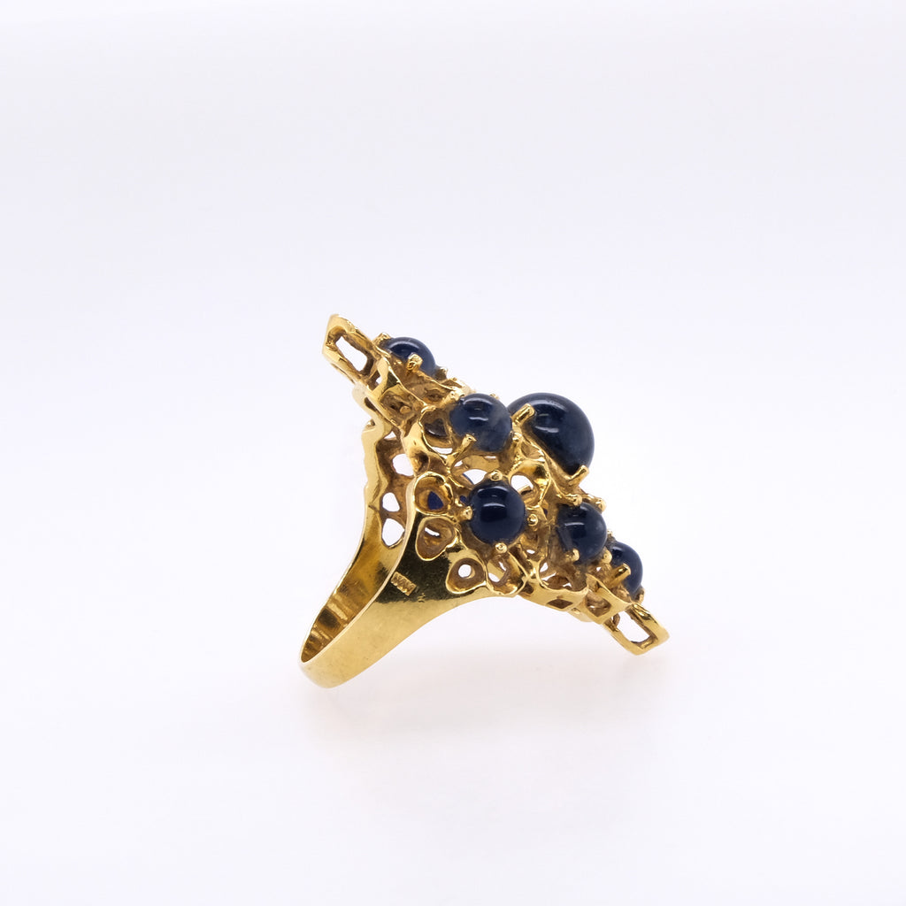 18k Lapis Lazuli Ring