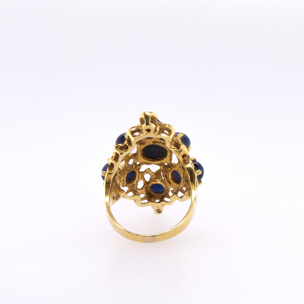 18k Lapis Lazuli Ring