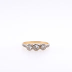 14k Old European Cut Diamond Ring