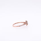 14k Rose Gold Fancy Brown Diamond Ring