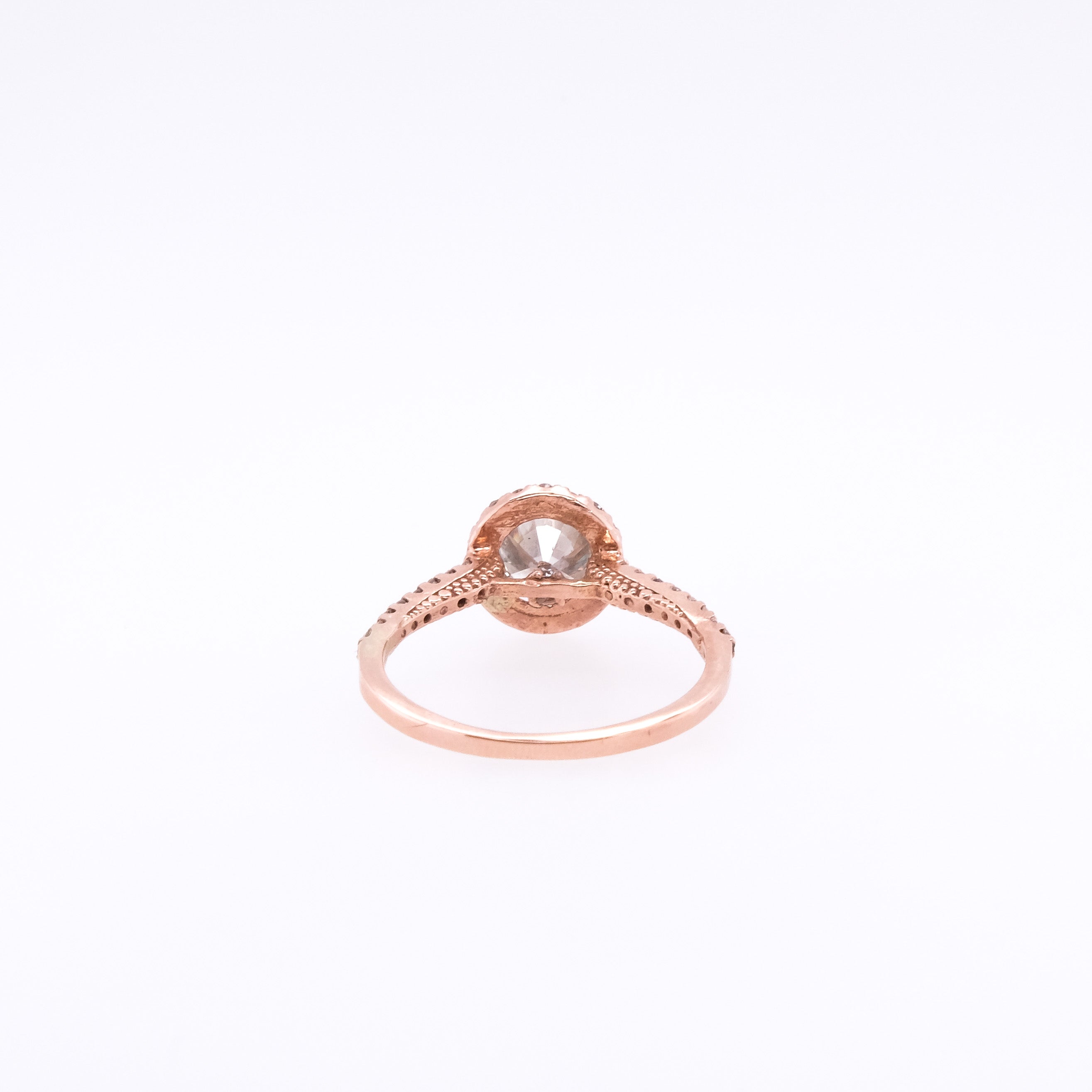 14k Rose Gold Fancy Brown Diamond Ring
