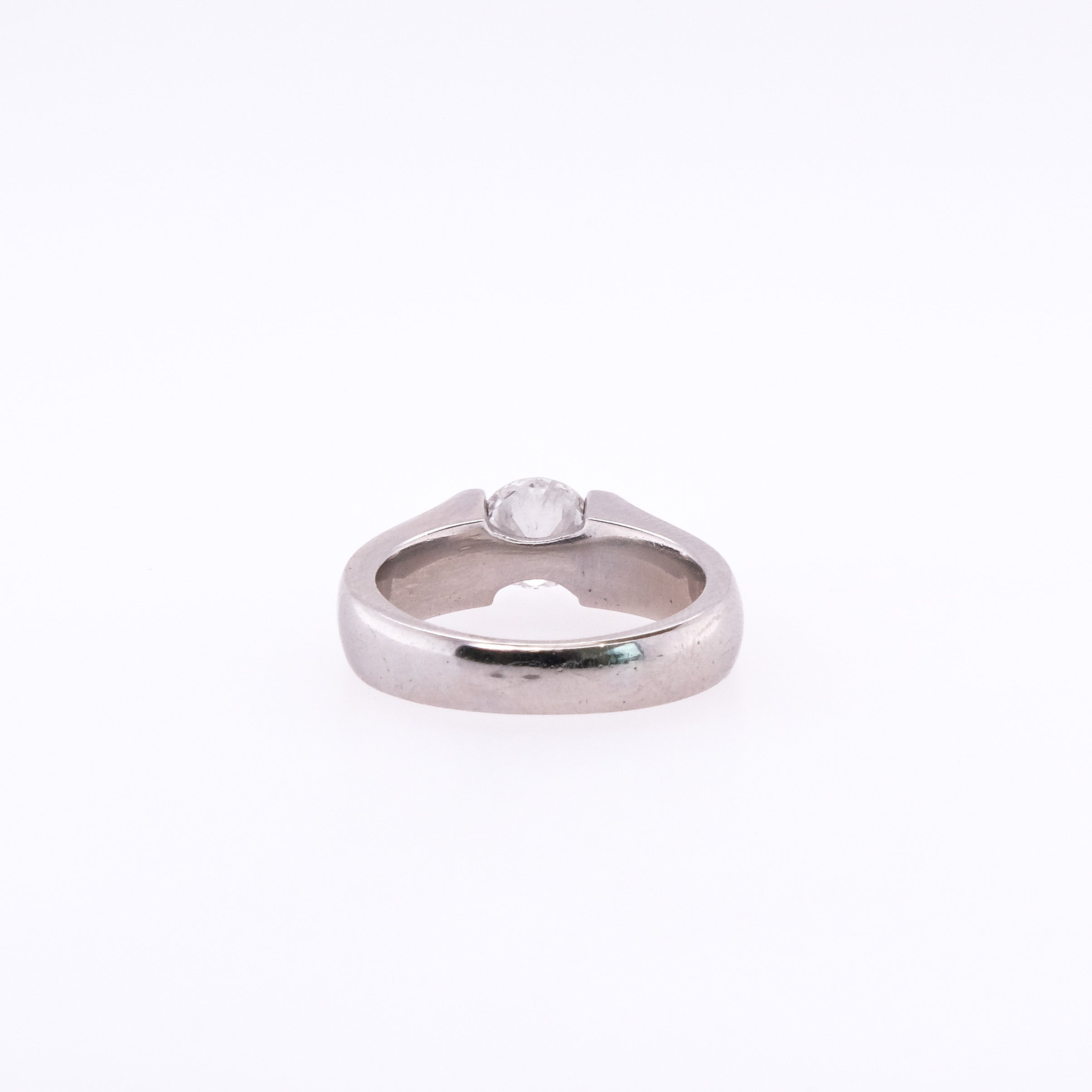 Platinum Natural Diamond Ring