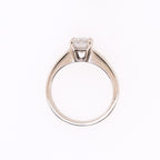 18k Natural Round Diamond Ring