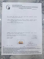 14k Pear Natural Diamond Ring