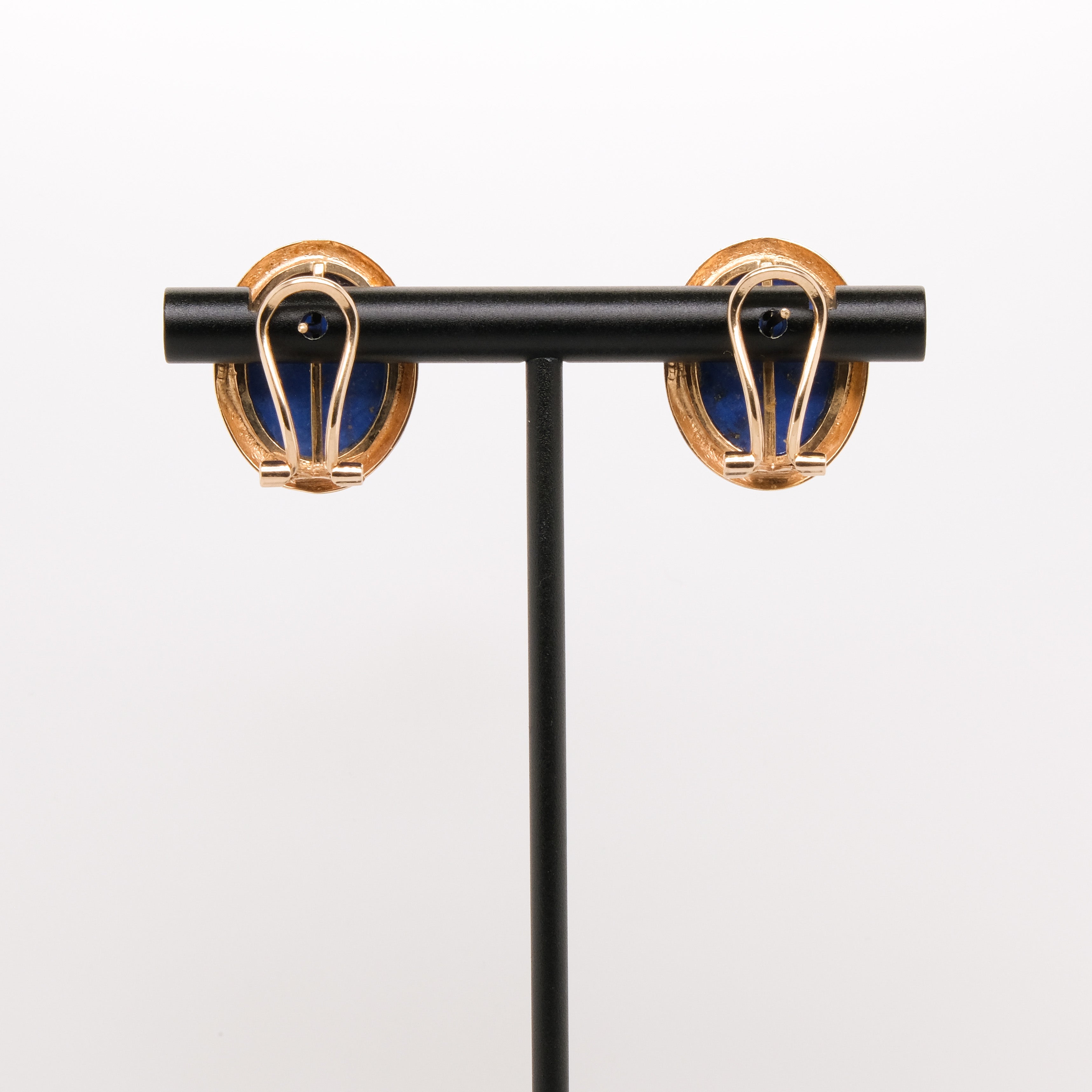 14k Lapis French Back Earrings