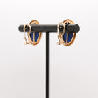 14k Lapis French Back Earrings