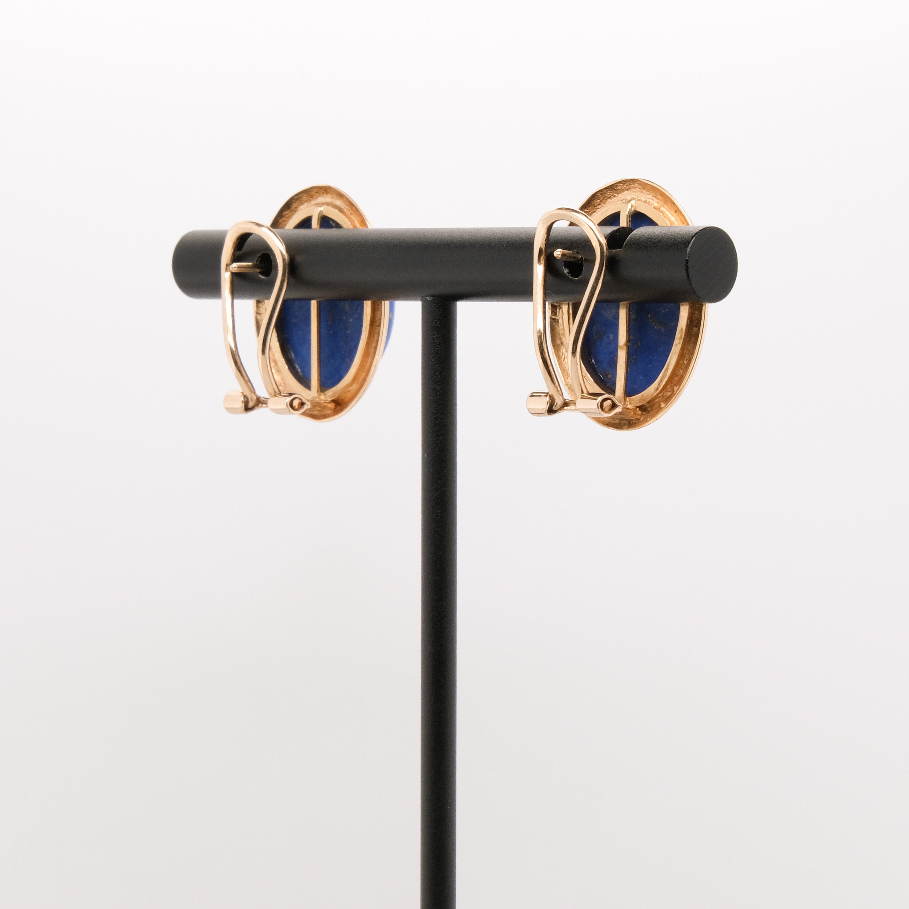 14k Lapis French Back Earrings