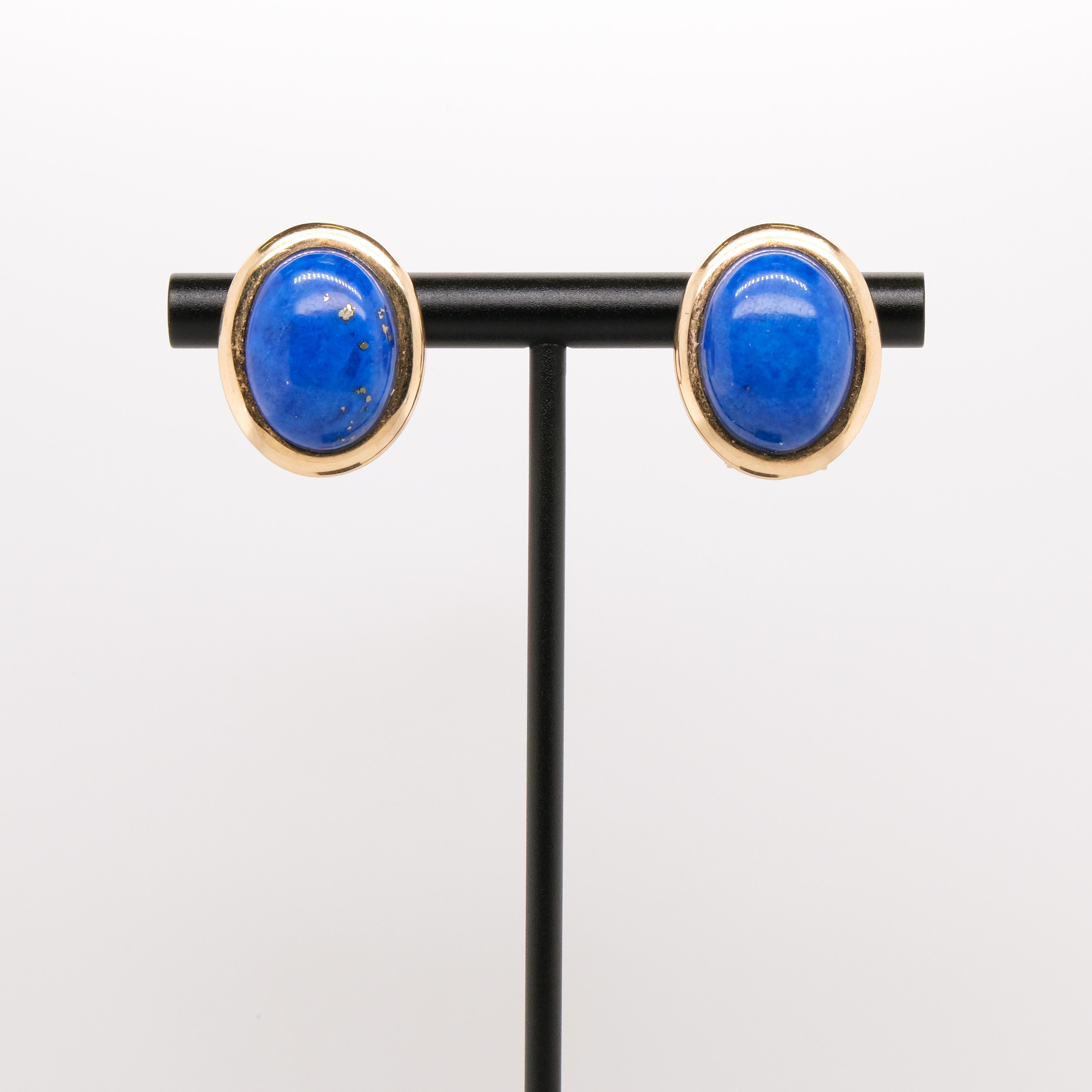 14k Lapis French Back Earrings