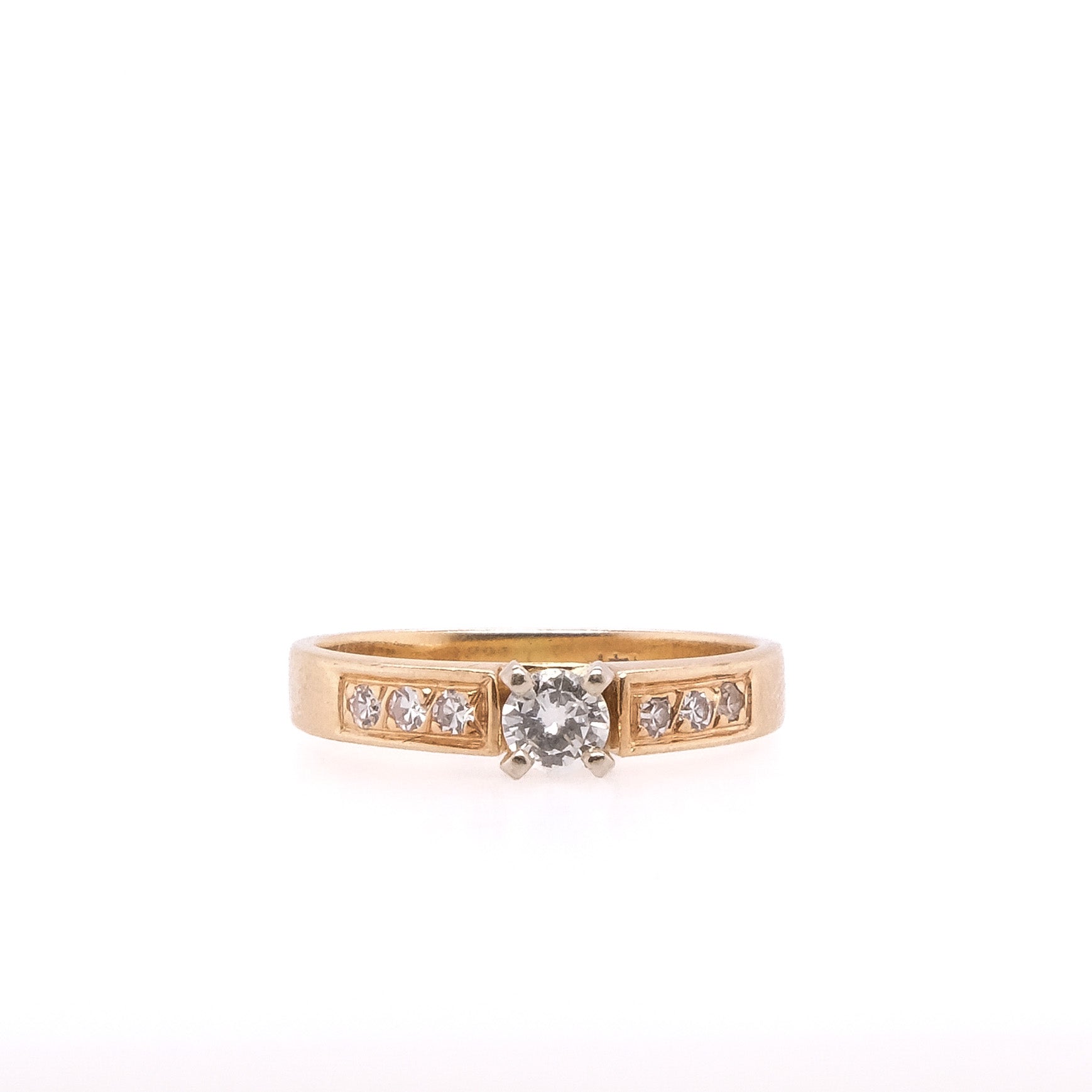 14k Diamond Ring