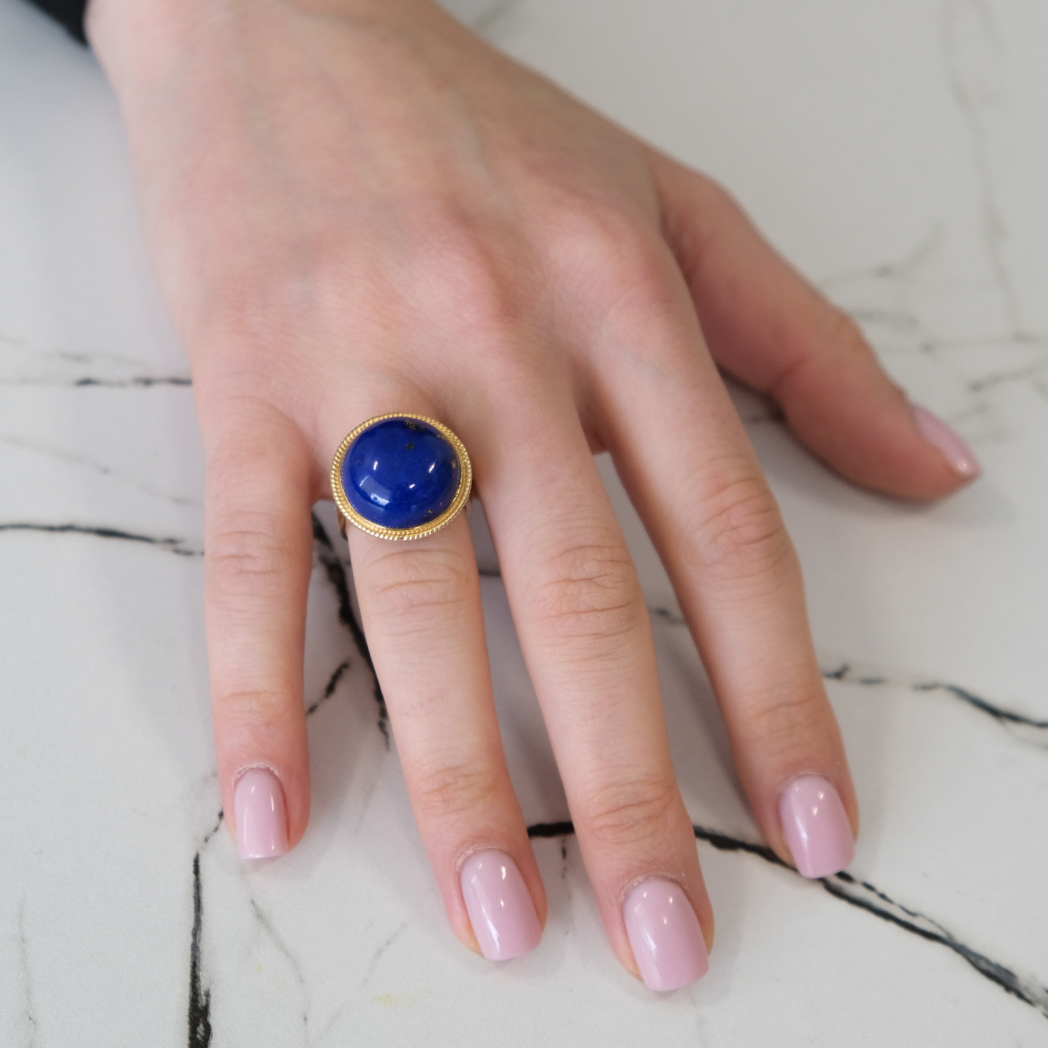 14k Lapis Lazuli Ring