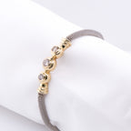 14k Trio Diamond Bracelet