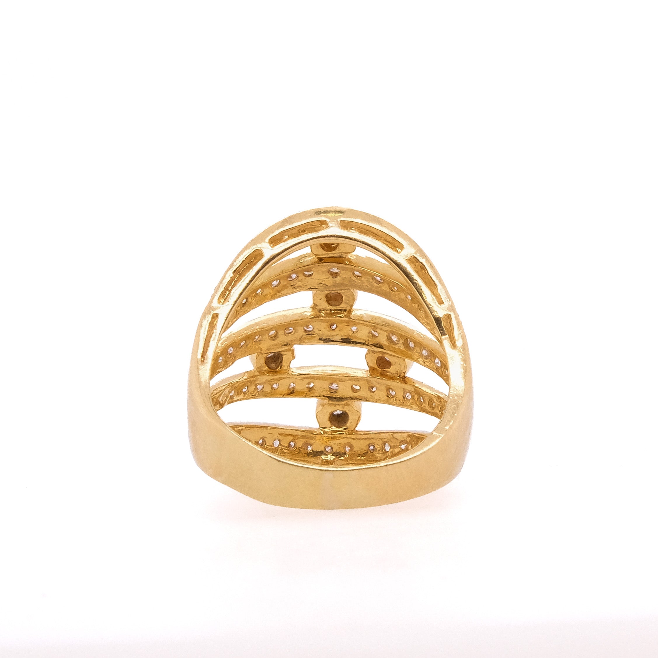 18k Diamond Cocktail Ring