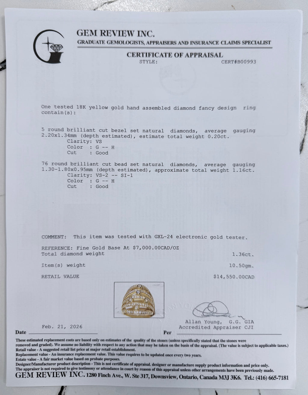 18k Diamond Cocktail Ring