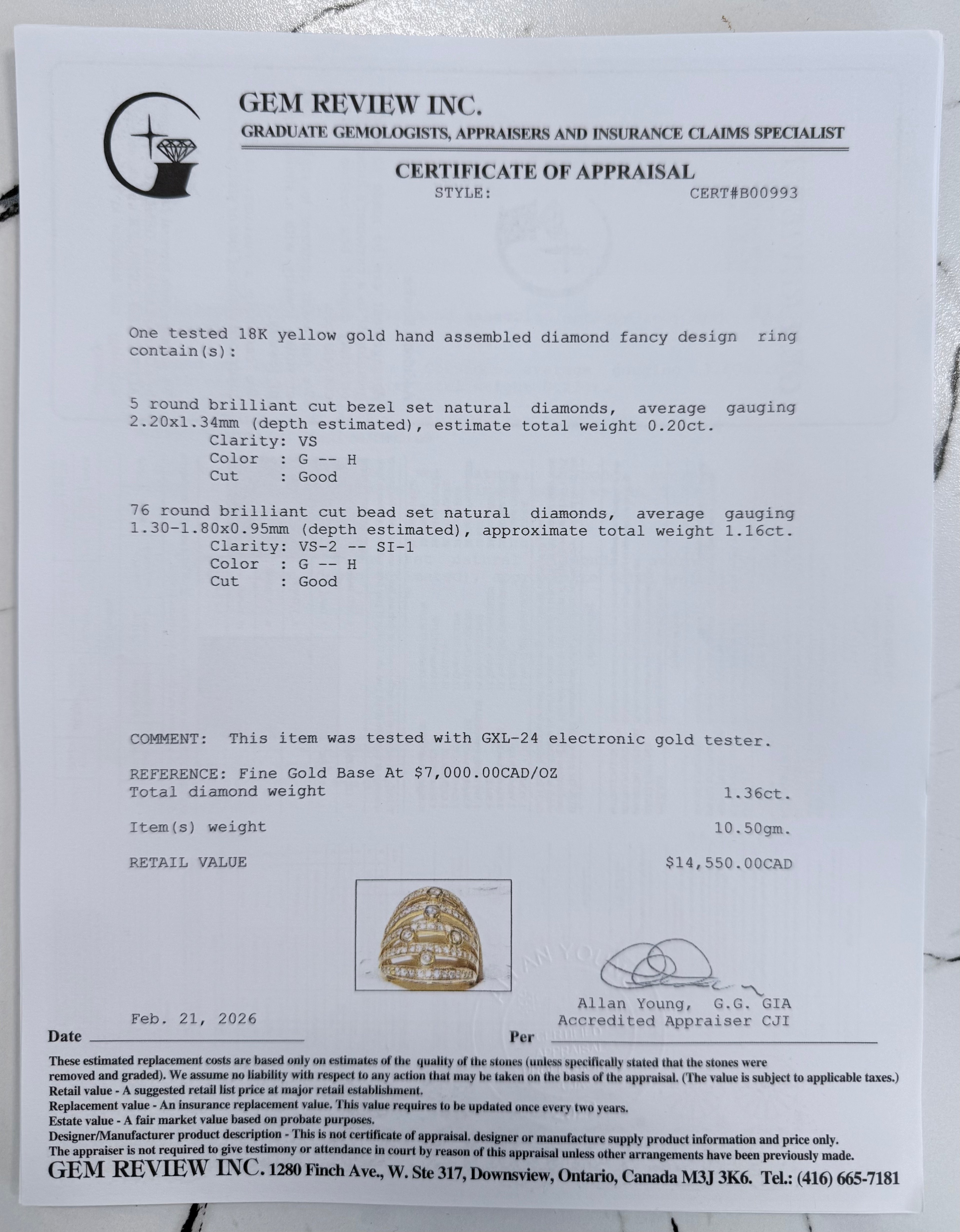 18k Diamond Cocktail Ring