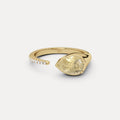 Niki Ring in Butter Yellow