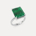 Sofia Emerald & Diamond Ring