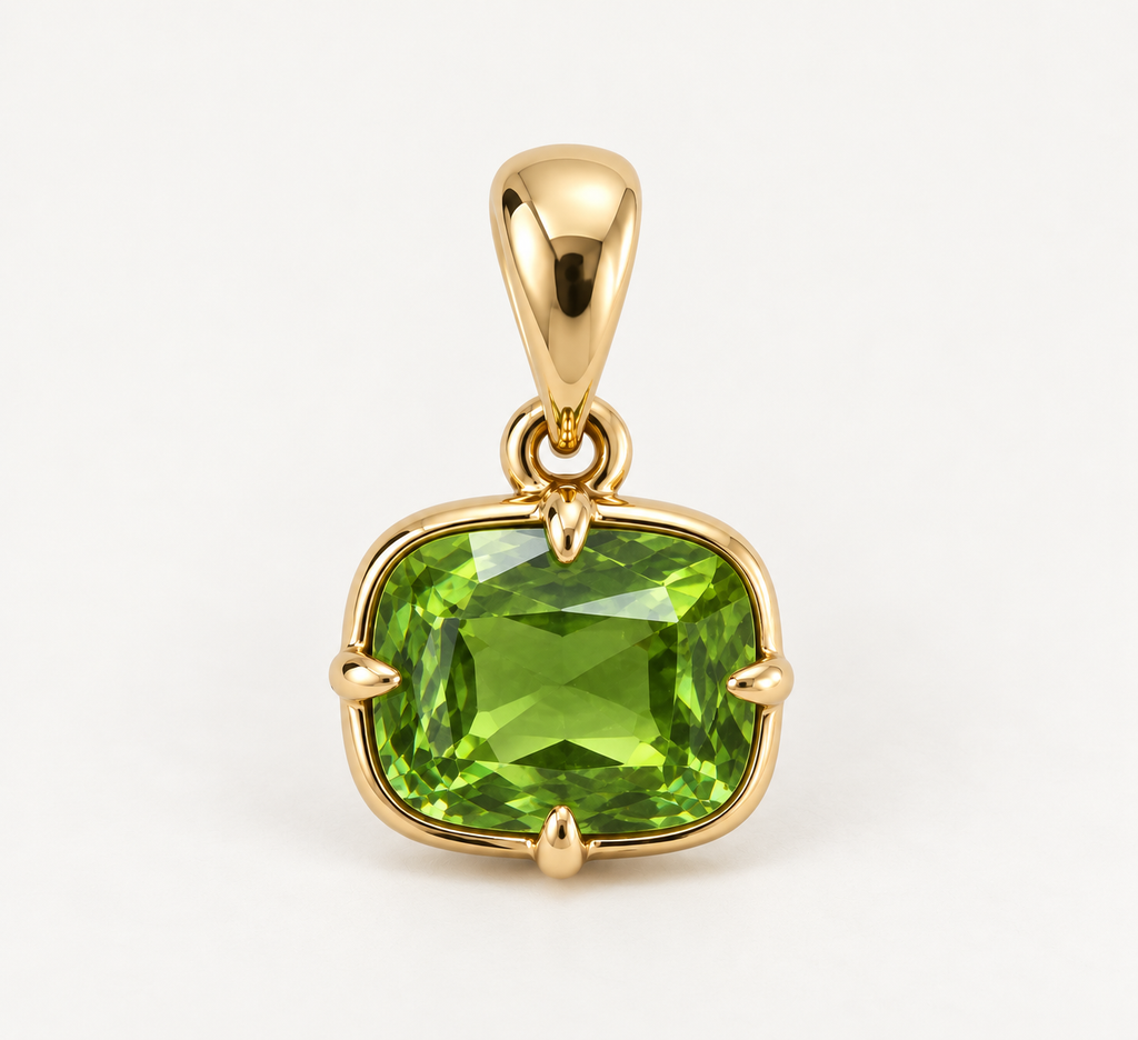 Mira Pendant in Olive