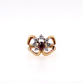 18k Garnet Cocktail Ring