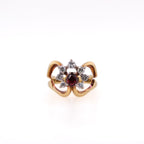 18k Garnet Cocktail Ring