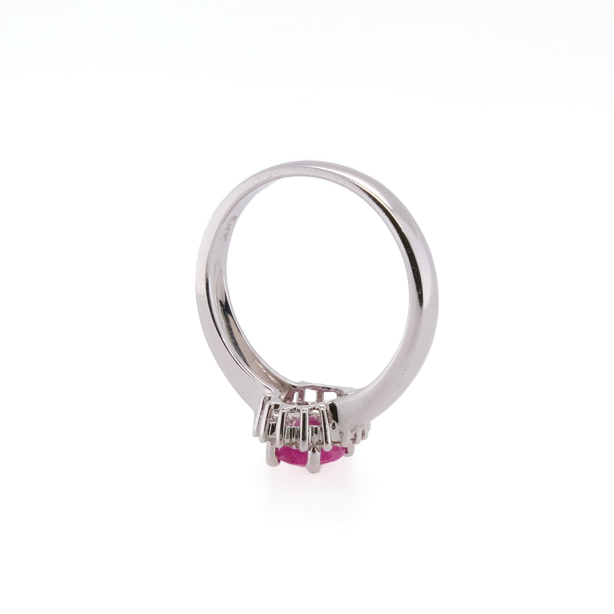 14k Pink Sapphire Cocktail Ring