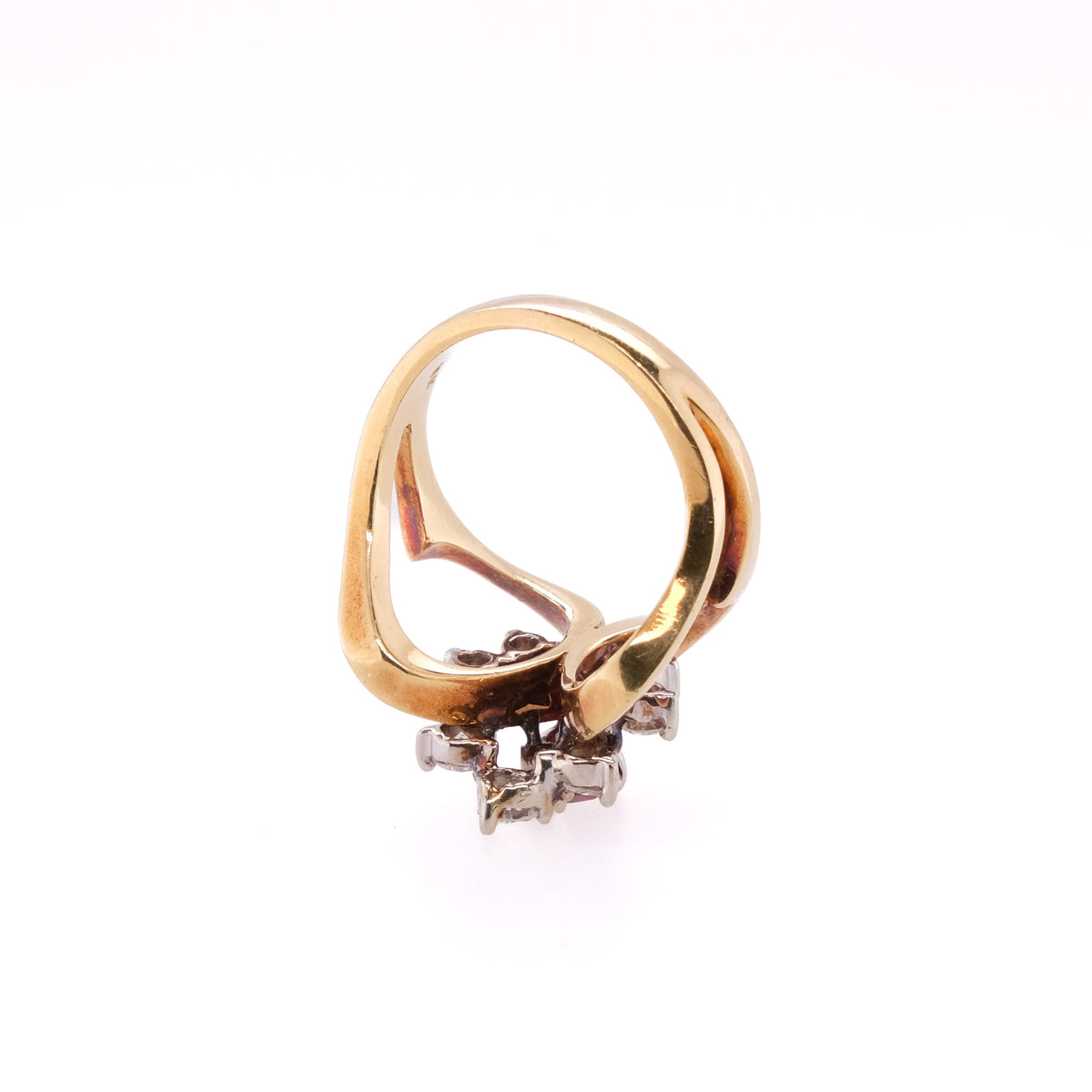 18k Garnet Cocktail Ring