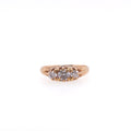 14k European Cut Diamond Ring