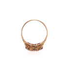 14k European Cut Diamond Ring